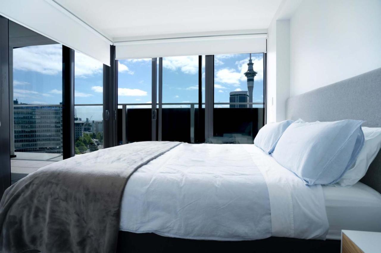Amazing Views 2 Bedroom Apt In Auckland Cbd Exterior foto